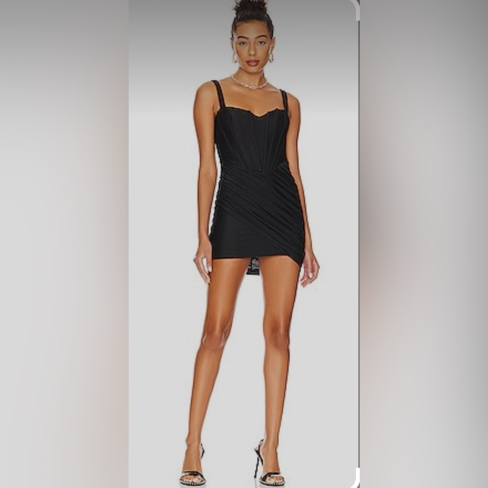 H:ours Miquela Dress black size M